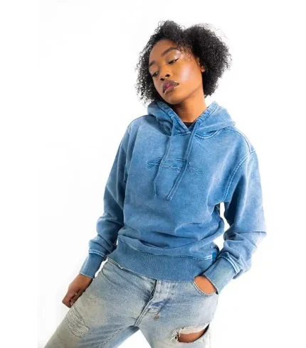 FUBU Women's Signature Logo Utility Hoodie (1)