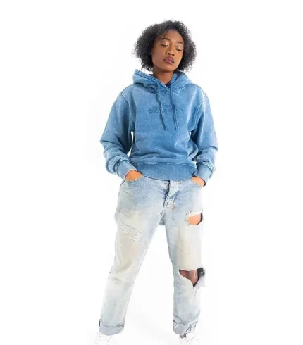 FUBU Women's Signature Logo Utility Hoodie (6)