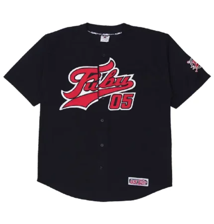 Mens FUBU Baseball Jersey Sport All Star Team OverSize (1)