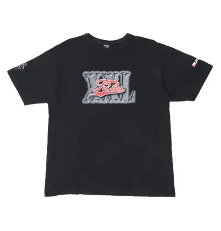 Mens Fubu Collection Black Logo T Shirt (1)