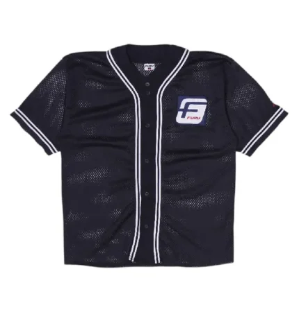 Mens Fubu Mesh Short Sleeve Baseball Jersey (6)