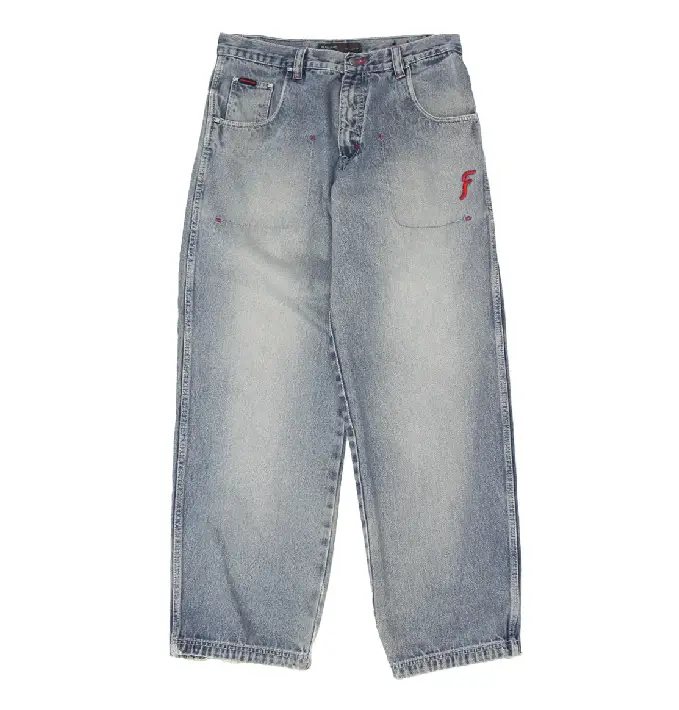 Mens Y2K Fubu The Collection Straight Jeans (1) Mens Y2K Fubu The Collection Straight Jeans (1)