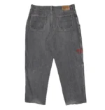 Mens Y2K Muhammad Ali Embroidered Platinum Fubu Jeans (2)