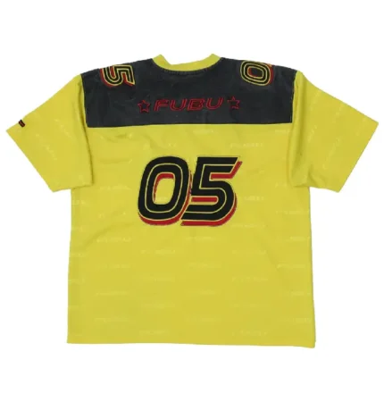 Vintage FUBU 05 Official Champions Jersey YellowBlack (4)