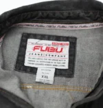 Vintage Fubu Full Zip Denim Jacket Washed Black (2)
