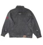 Vintage Fubu Full Zip Denim Jacket Washed Black (3)