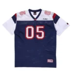 Vintage Mens FUBU Mesh Jersey Navy White 05 Embroidered (1)