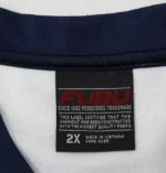Vintage Mens FUBU Mesh Jersey Navy White 05 Embroidered (4)