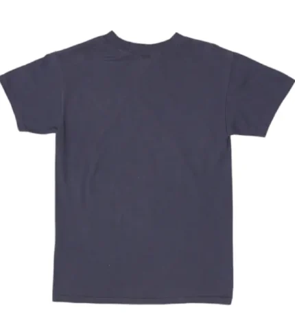 Y2K Mens FUBU T Shirt Gray Graphic Print Crew Neck Cotton (4)